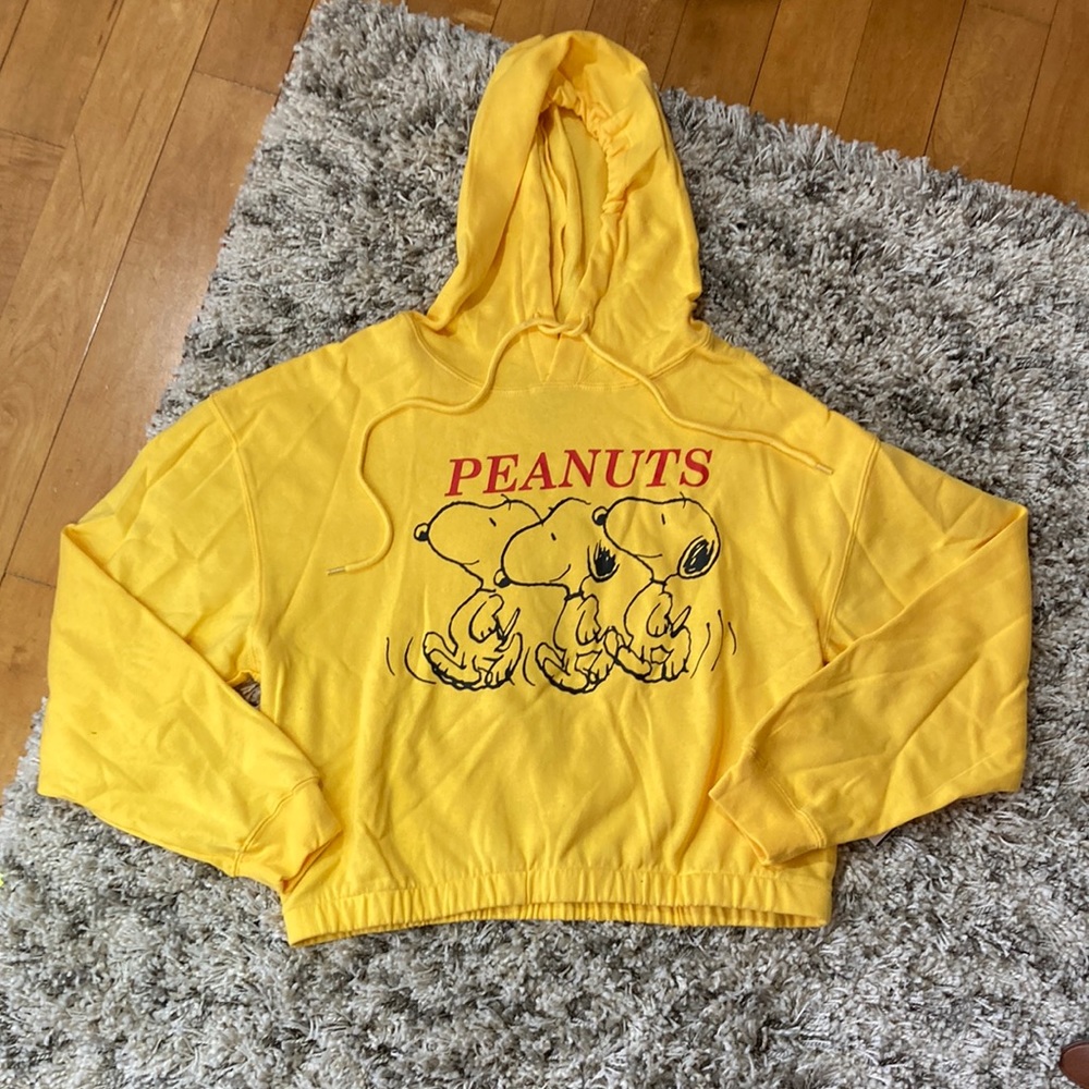 Peanuts hooded pull over sweater